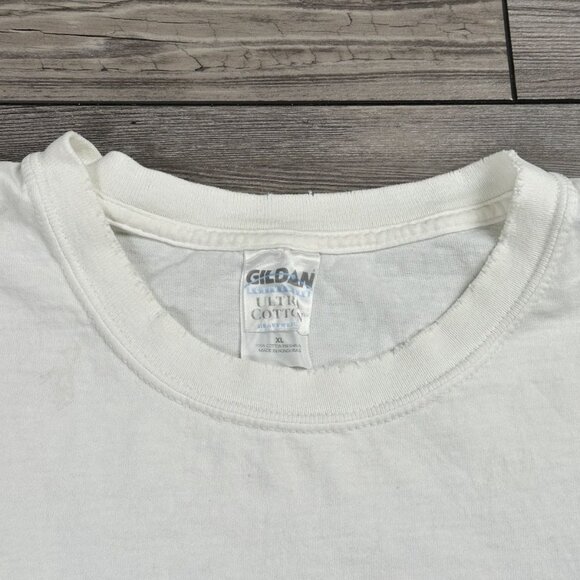 Vintage Y2K Michigan 400 Nascar Pocket T Shirt - Picture 7 of 7